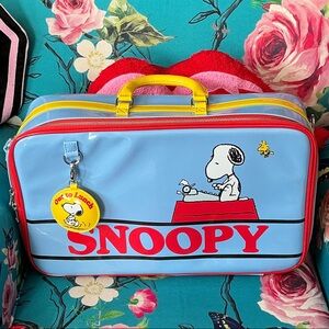 PEANUTS OUT TO LUNCH LAPTOP BAG